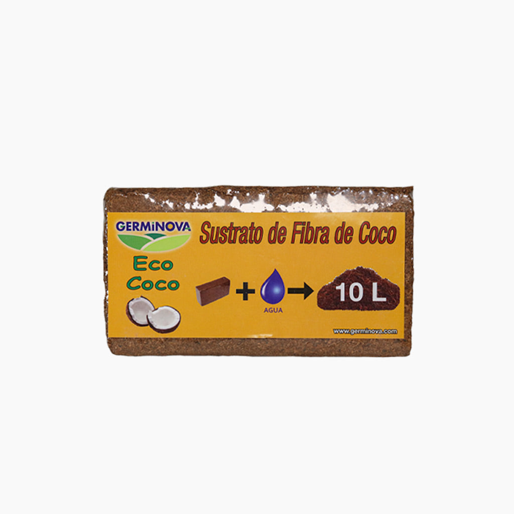 sustrato fibra de coco para cultivos huerto y jardín